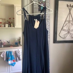 Barely worn garnet hill blue maxi dress